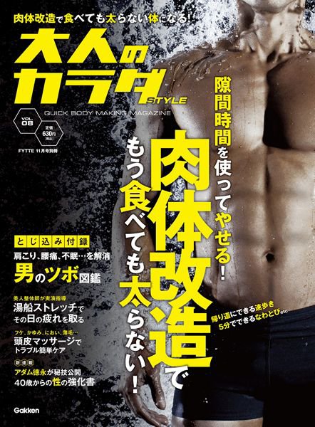 大人のカラダSTYLE（スタイル） 11月号 (発売日2012年09月21日) 表紙