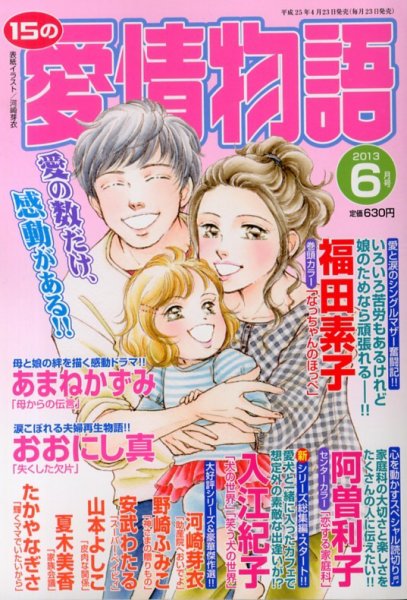 15の愛情物語 6月号 (発売日2013年04月23日) 表紙