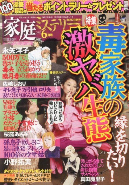 家庭ミステリー 6月号 (発売日2013年05月07日) 表紙