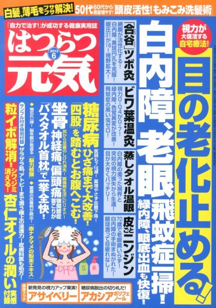 はつらつ元気 6月号 (発売日2013年05月01日) 表紙