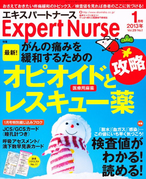 エキスパートナース 2013年1月号 (発売日2012年12月20日) 表紙