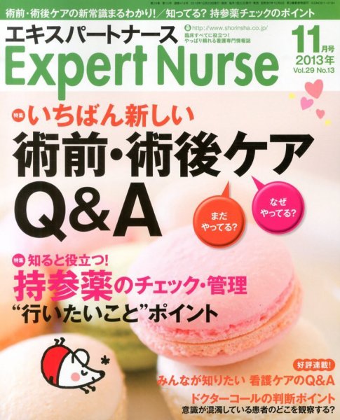 エキスパートナース 2013年11月号 (発売日2013年10月19日) 表紙