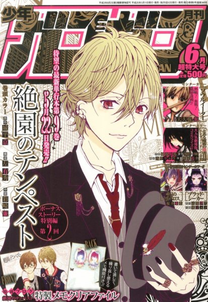 月刊 少年ガンガン 6月号 (発売日2013年05月11日) 表紙