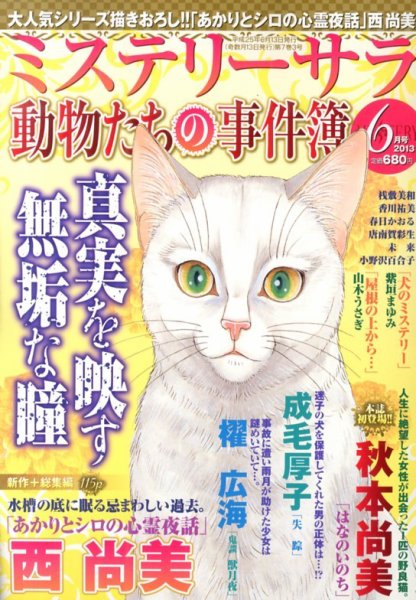 MYSTERY sara（ミステリーサラ） 6月号 (発売日2013年05月13日) 表紙