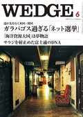 Wedge（ウェッジ） 6月号 (発売日2013年05月20日) 表紙