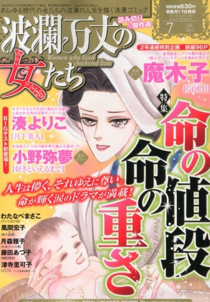 波乱万丈の女たち 7月号 (発売日2013年05月17日) 表紙