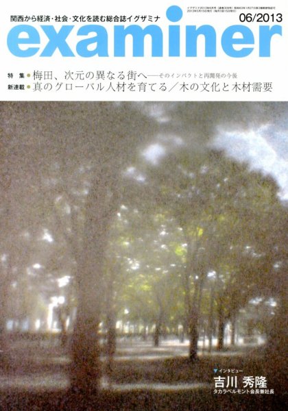 examiner (イグザミナ) 6月号 (発売日2013年05月15日) 表紙