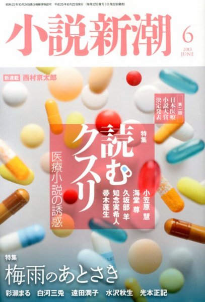 小説新潮 6月号 (発売日2013年05月22日) 表紙
