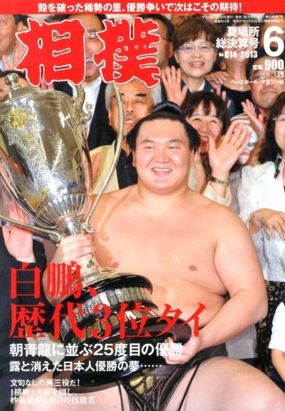 相撲 2013年05月30日発売号 表紙