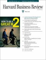 Harvard Business Review(米国版) May. 2006 表紙