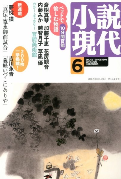 小説現代 6月号 (発売日2013年05月22日) 表紙