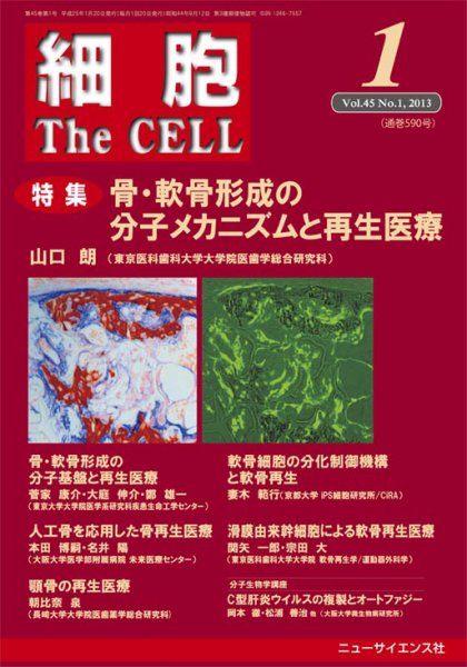 細胞 1月号 (発売日2012年12月20日) 表紙