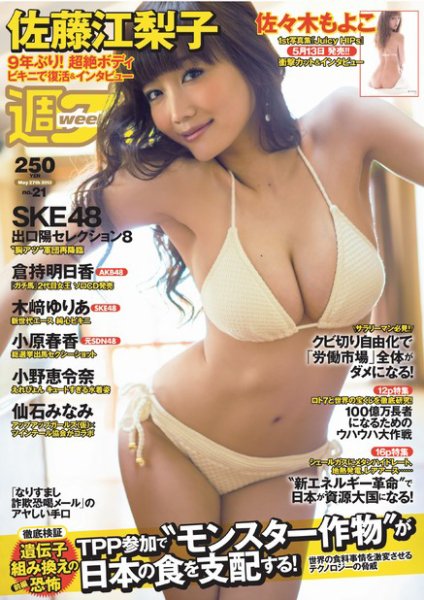 週刊プレイボーイ/週プレ 5/27号 (発売日2013年05月13日) 表紙
