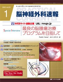 脳神経外科速報 1月号 (発売日2012年12月29日) 表紙