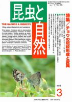 昆虫と自然 3月号 表紙