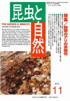 昆虫と自然 11月号 表紙