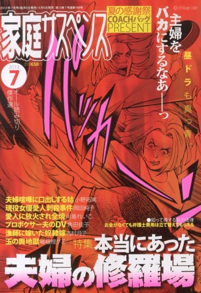 家庭サスペンス  7月号 (発売日2013年06月06日) 表紙