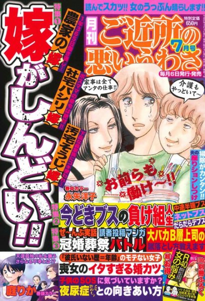 ご近所の悪いうわさ 7月号 (発売日2013年06月06日) 表紙