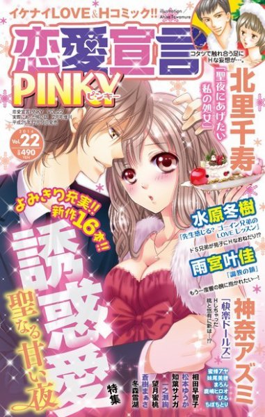 恋愛宣言ピンキー vol.22 (発売日2013年12月16日) 表紙