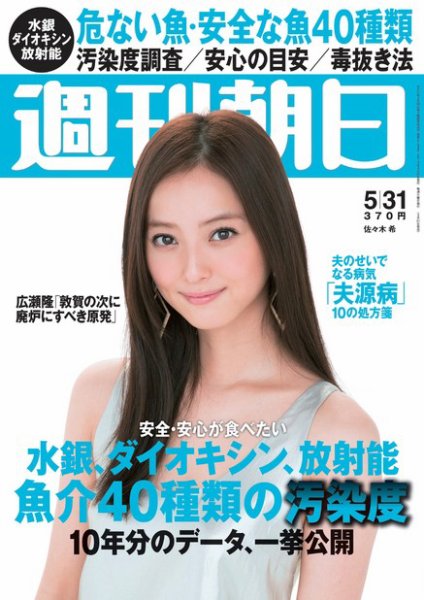 週刊朝日 5/31号 (発売日2013年05月21日) 表紙
