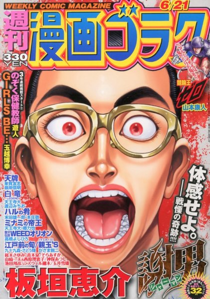 週刊漫画ゴラク 6/21号 (発売日2013年06月07日) 表紙