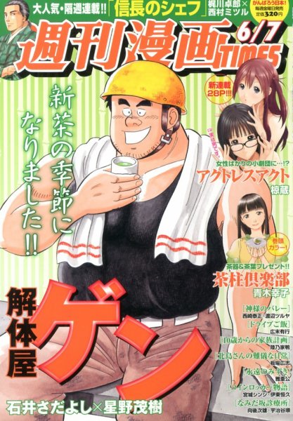 週刊 漫画TIMES (タイムス) 6/7号 (発売日2013年05月24日) 表紙