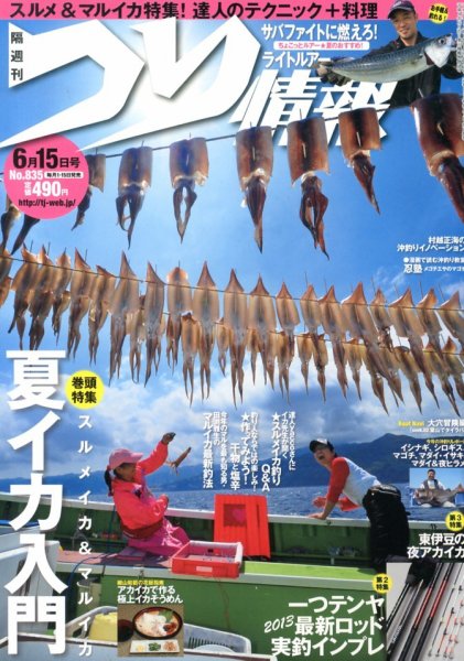 つり情報 6/15号 (発売日2013年06月01日) 表紙