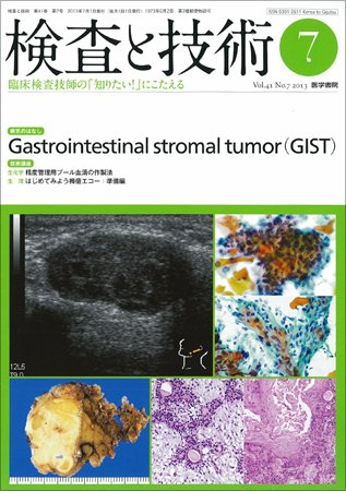 検査と技術 Vol.41 No.7 (発売日2013年07月01日) 表紙