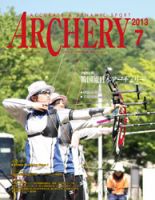 アーチェリー 2013年7月号 表紙