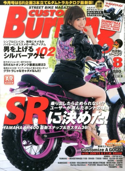 カスタムバーニング 2013/8月号 (発売日2013年06月24日) 表紙