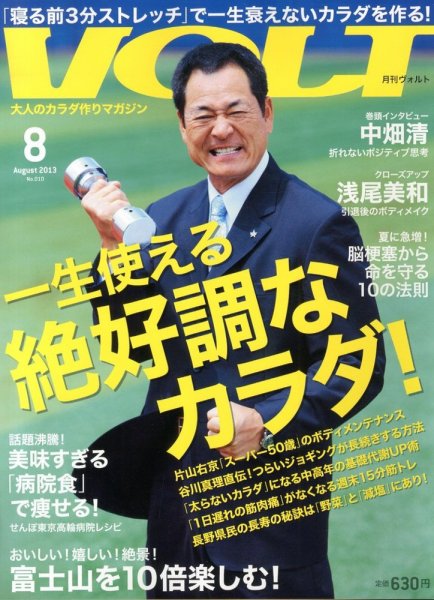 VOLT（ヴォルト）  8月号(vol.10) (発売日2013年06月22日) 表紙