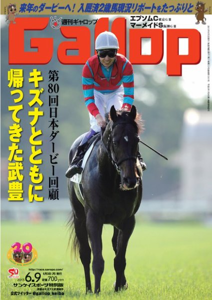 週刊Gallop（ギャロップ） 6月9日号 (発売日2013年06月04日) 表紙