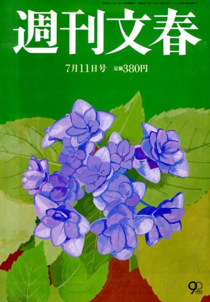 週刊文春 7/11号 (発売日2013年07月04日) 表紙