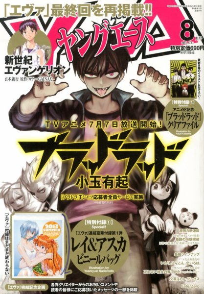 ヤングエース 8月号 (発売日2013年07月04日) 表紙