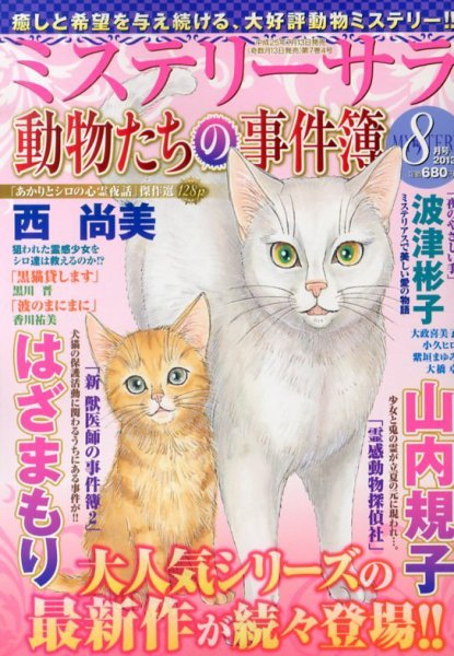 MYSTERY sara（ミステリーサラ） 8月号 (発売日2013年07月13日) 表紙