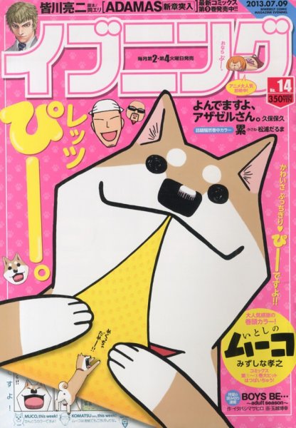 イブニング 7/9号 (発売日2013年06月25日) 表紙