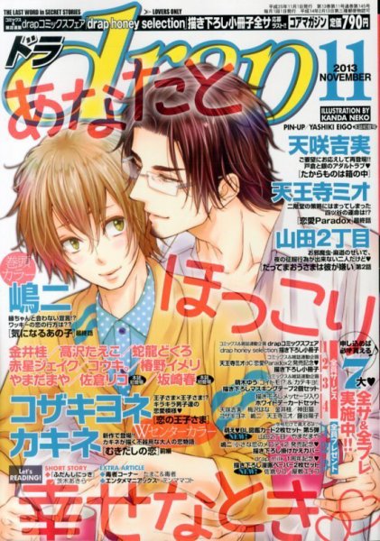 drap（ドラ） 11月号 (発売日2013年09月30日) 表紙