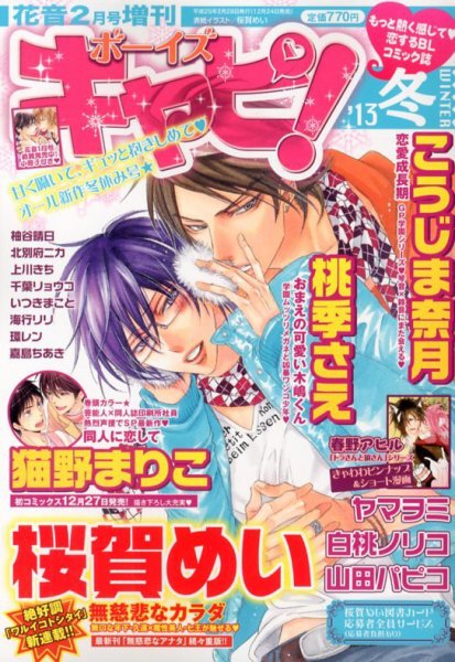 ボーイズキャピ！ 2月号 (発売日2012年12月24日) 表紙