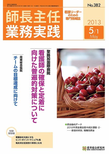 看護のチカラ 2013.05.01号 (発売日2013年05月01日) 表紙