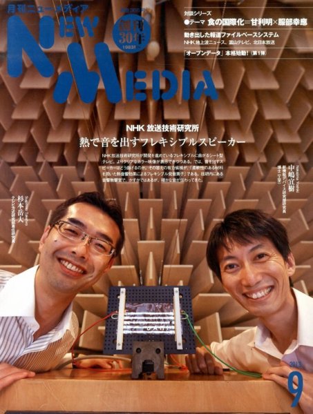 NEW MEDIA (ニューメディア) 9月号 (発売日2013年08月02日) 表紙