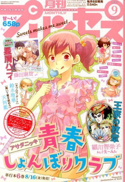 プリンセス 9月号 (発売日2013年08月06日) 表紙