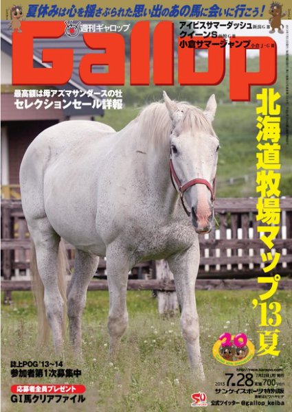 週刊Gallop（ギャロップ） 7月28日号 (発売日2013年07月23日) 表紙