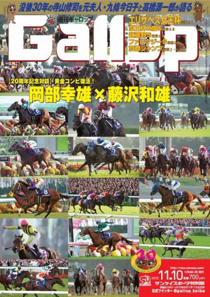 週刊Gallop（ギャロップ） 11月10日号 (発売日2013年11月06日) 表紙