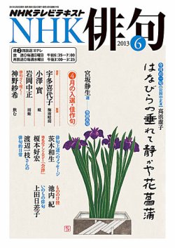 NHK 俳句 6月号 (発売日2013年05月20日) 表紙