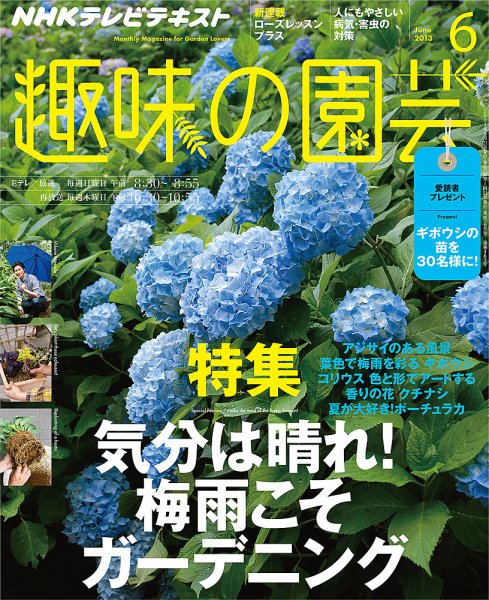 NHK 趣味の園芸 6月号 (発売日2013年05月21日) 表紙