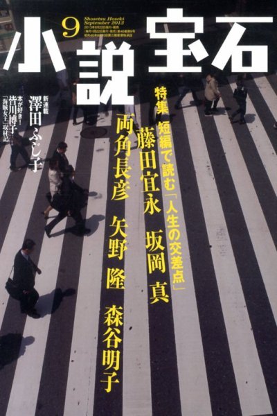 小説宝石 9月号 (発売日2013年08月22日) 表紙