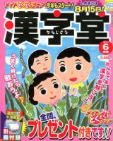 漢字堂 2013年6月号 表紙