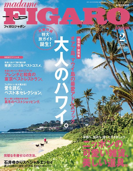 フィガロジャポン(madame FIGARO japon) 2月号 (発売日2013年12月19日) 表紙