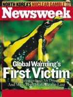 ニューズウィーク英語版 Newsweek Oct 16 2006 表紙