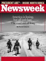 ニューズウィーク英語版 Newsweek Nov 6 2006 表紙